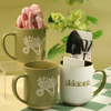 Santa's Christmas mug and keychain set