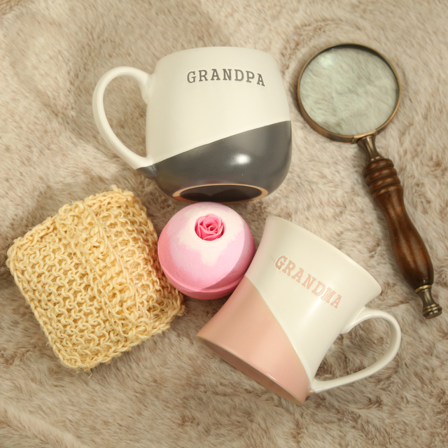 Strong Grandpa Mug&Slim Grandma Mug