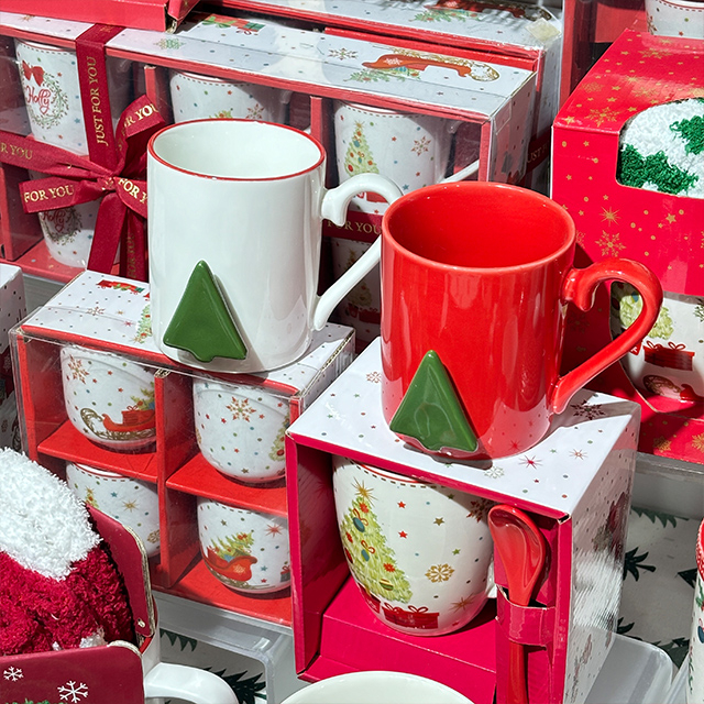 Tea Mug with String Holder