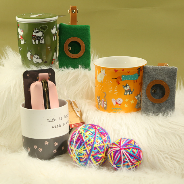 Best Dog MUM Coffee Mug plus Poop Bag Holder