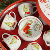 Coffee Cup&saucer with Ribbon Gift Box