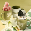 Santa's Christmas mug and keychain set