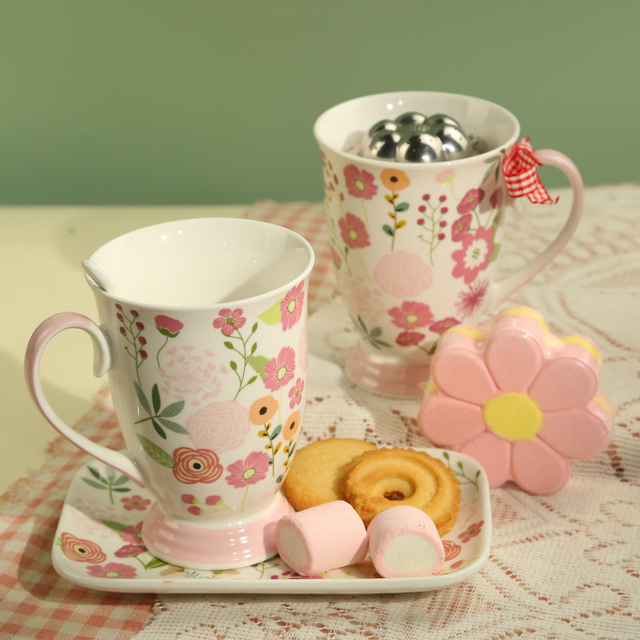  Colorful spring tea for two set 1