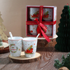  Coffee Cup with Spoon in Ribbon Gift Box