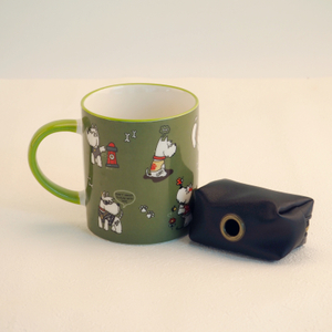 Best Dog Coffee Mug plus Poop Bag Holder