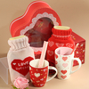 Heart mug and Hot water bottle