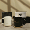 Drinking Coffee Together Pair Mug